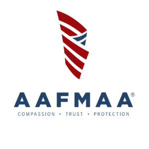 AAFMAA Stacked Logo